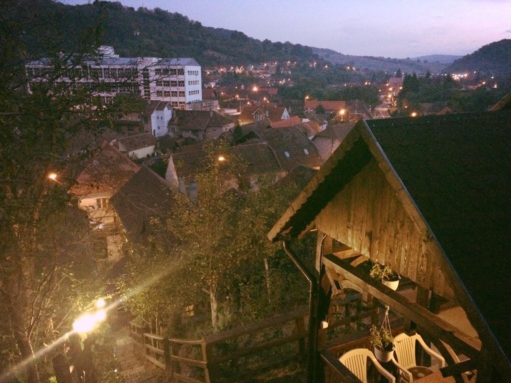 Casa Cu Cerdac Hotell Sighişoara Exteriör bild