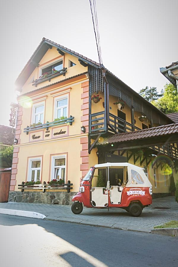 Casa Cu Cerdac Hotell Sighişoara Exteriör bild